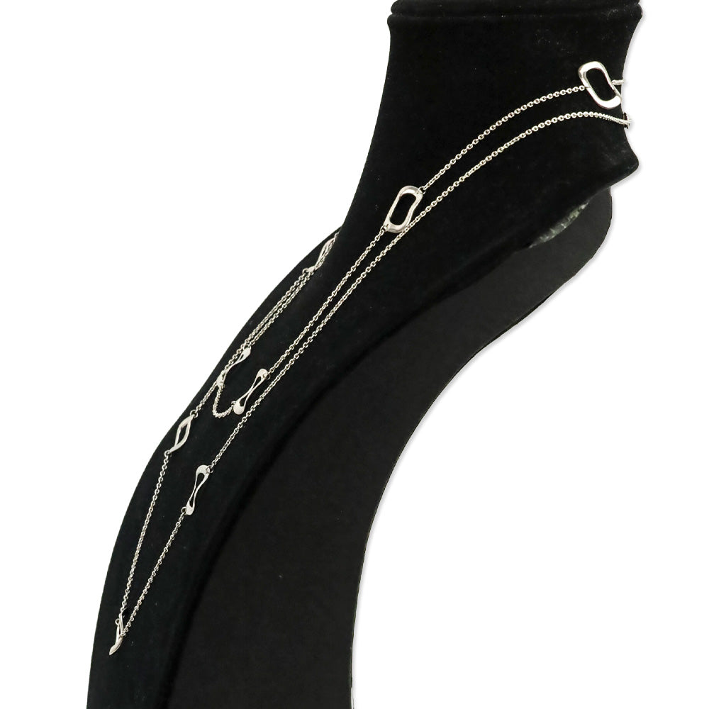 Ippolita Sterling Wavy Circle Station Necklace