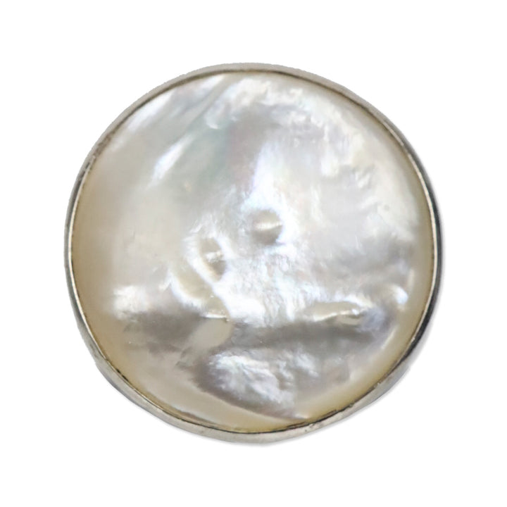 Ippolita Sterling Silver Rock Candy Luce Round Mother-of-Pearl Cocktail Ring