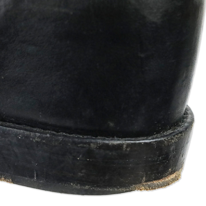 Isabel Marant Étoile Cluster Crisi Black Leather Ankle Boots