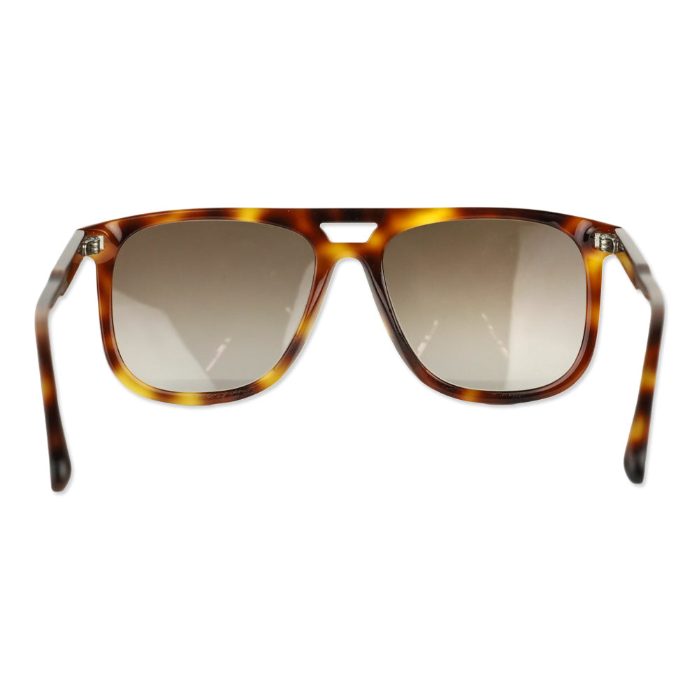 Isabel Marant Havana Brown Oversized Browbar Sunglasses