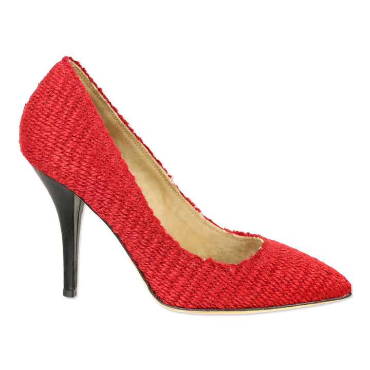Isabel Marant Raffia Rope Woven Pump