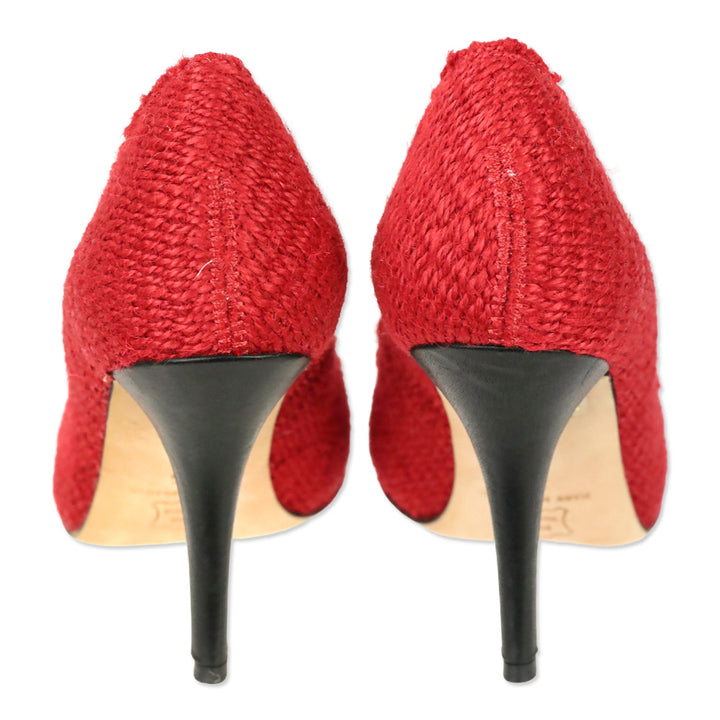 Isabel Marant Raffia Rope Woven Pump