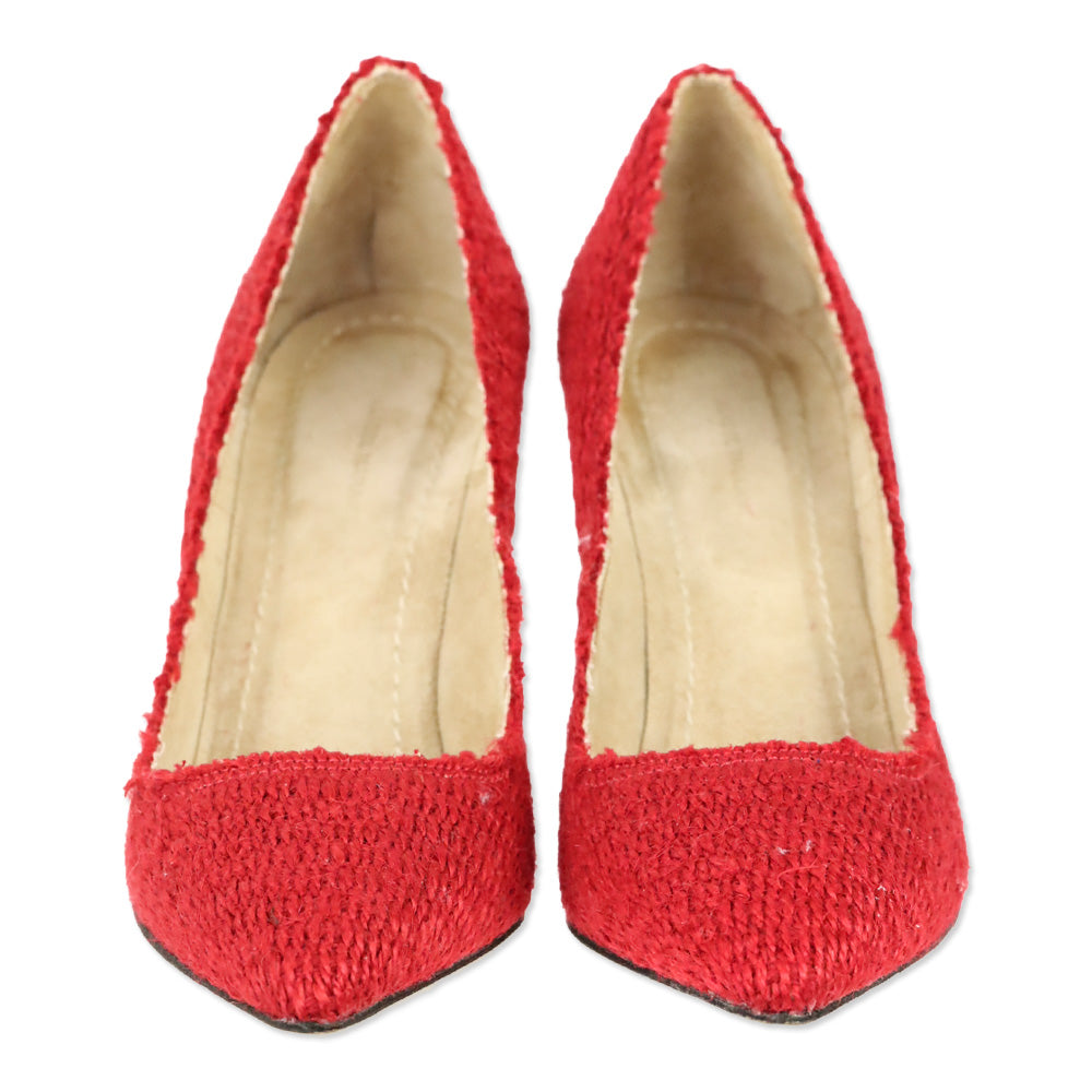 Isabel Marant Raffia Rope Woven Pump