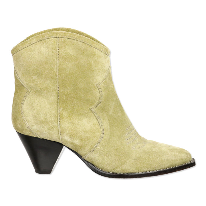 Isabel Marant Taupe Suede Étoile Darizo Low Boots