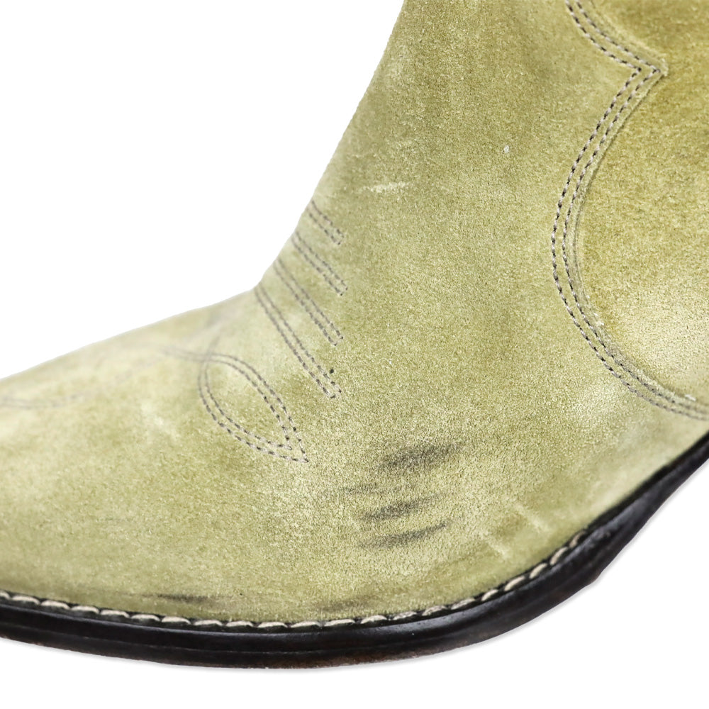 Isabel Marant Taupe Suede Étoile Darizo Low Boots