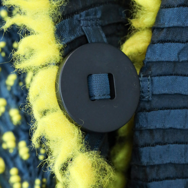 Issey Miyake Blue/Yellow Chromatic Eagle Jacket