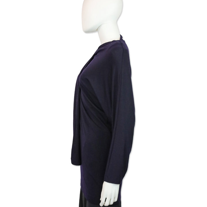 Issey Miyake Eggplant Wind Smooth Jersey Shirt