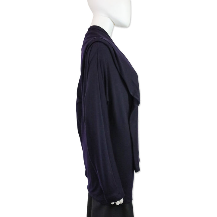 Issey Miyake Eggplant Wind Smooth Jersey Shirt