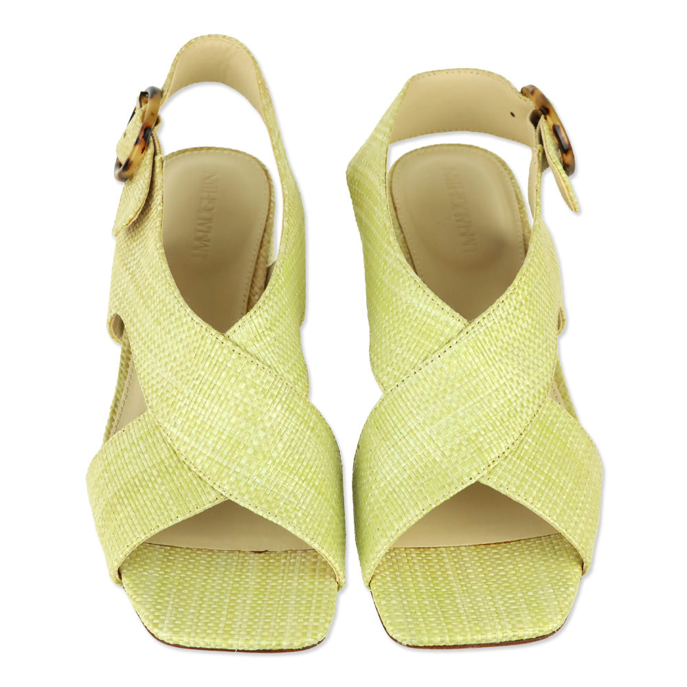 J. McLaughlin Beachwood Grasscloth Jessamine Sandal