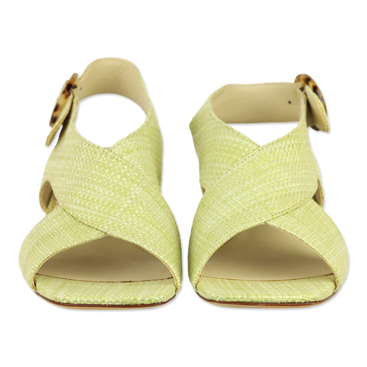 J. McLaughlin Beachwood Grasscloth Jessamine Sandal