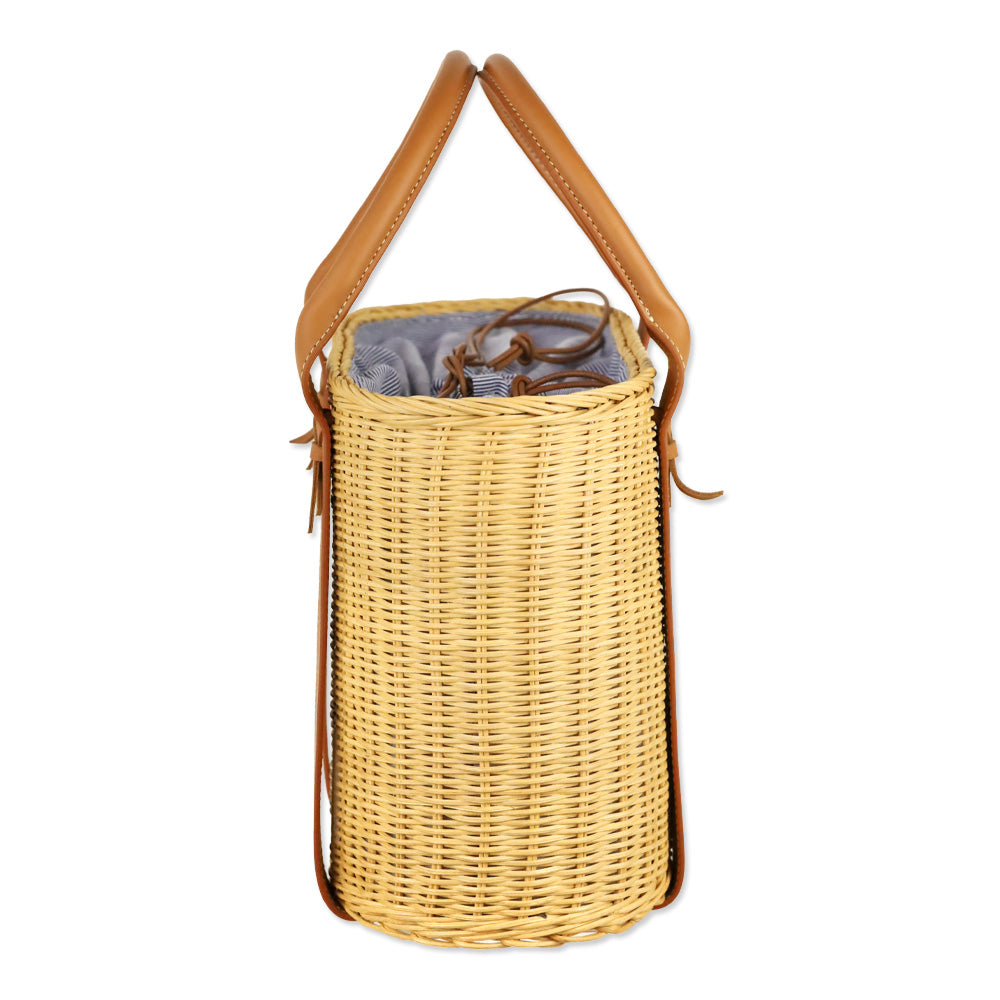 J. McLaughlin Daniela Wicker Tote Bag