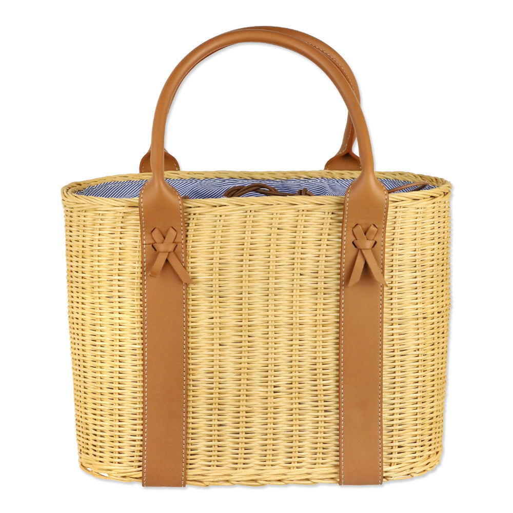 J. McLaughlin Daniela Wicker Tote Bag