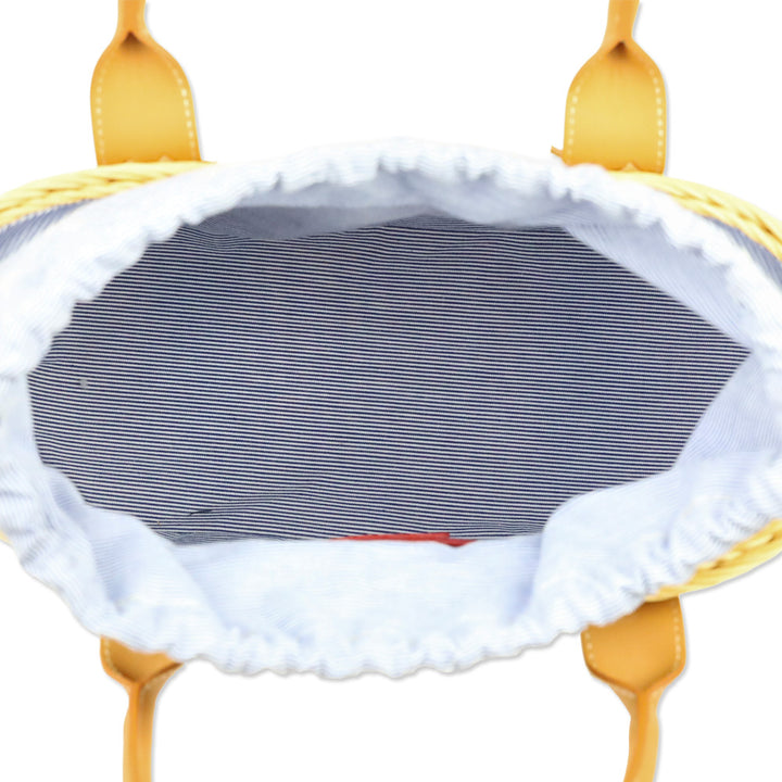 J. McLaughlin Daniela Wicker Tote Bag