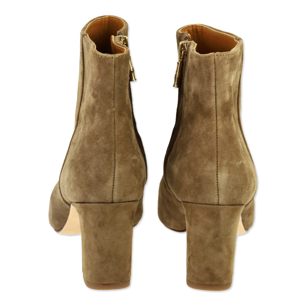 J. McLaughlin Gloria Woodland Brown Suede Boot