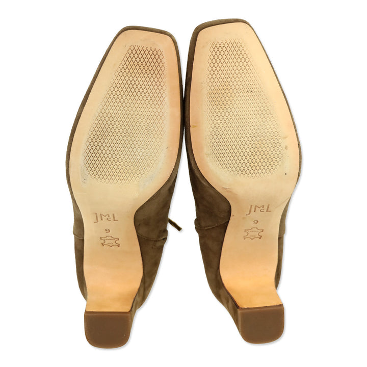 J. McLaughlin Gloria Woodland Brown Suede Boot