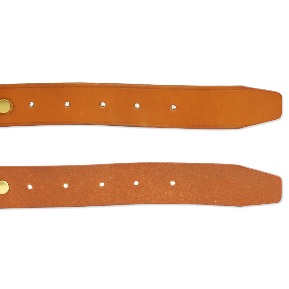 J.McLaughlin Vachetta Solid Zuri Leather Belt