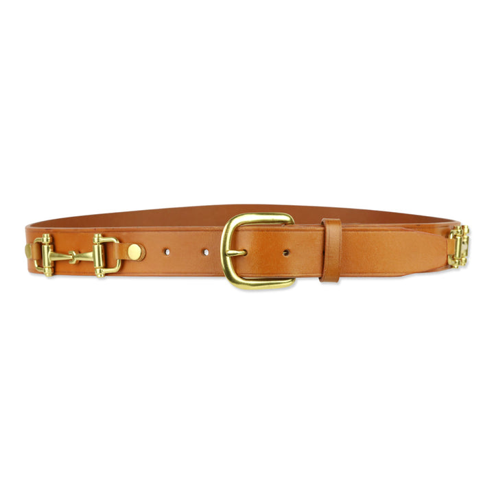 J.McLaughlin Vachetta Solid Zuri Leather Belt