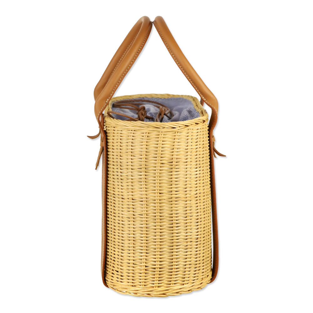 J. McLaughlin Daniela Wicker Tote Bag