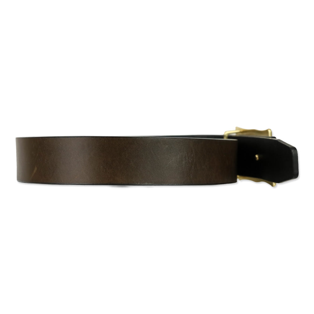 J McLaughlin Black/Cork Lina Reversible Leather Belt