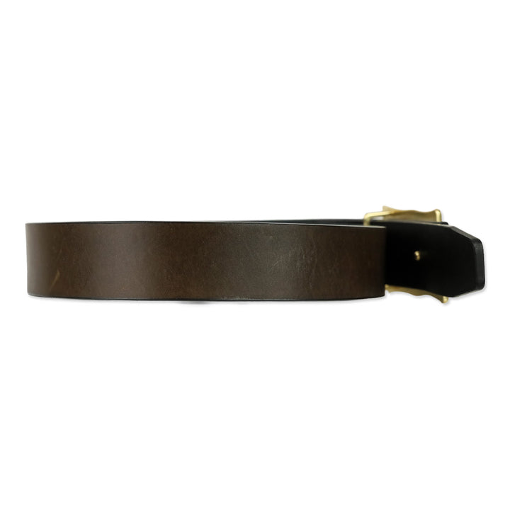 J McLaughlin Black/Cork Lina Reversible Leather Belt