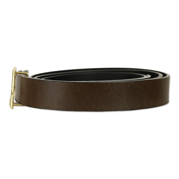 J McLaughlin Black/Cork Lina Reversible Leather Belt