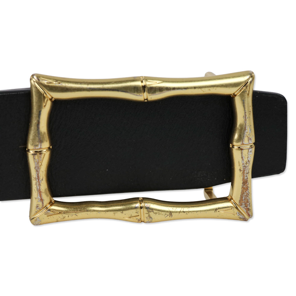 J McLaughlin Blue/Brown/Black Lina Reversible Leather Belt