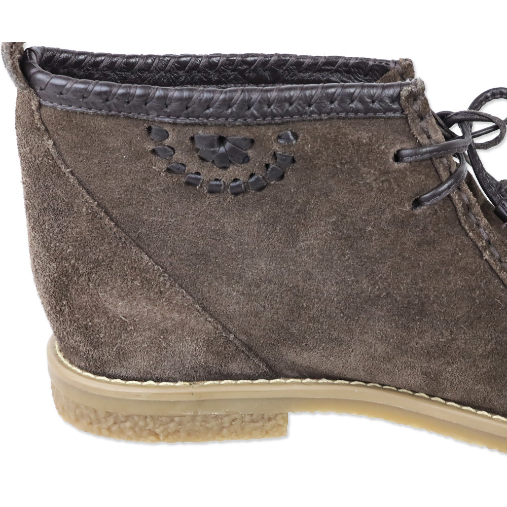 Jack Rogers Brown Suede Moccasin Chukka Boot