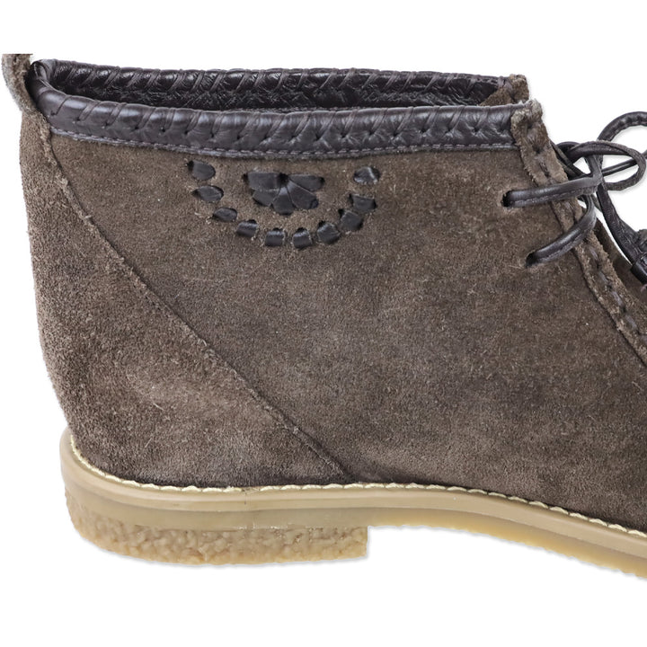 Jack Rogers Brown Suede Moccasin Chukka Boot