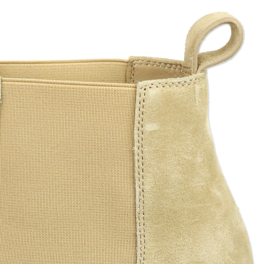Jenni Kayne Beige Suede Heeled Chelsea Boot