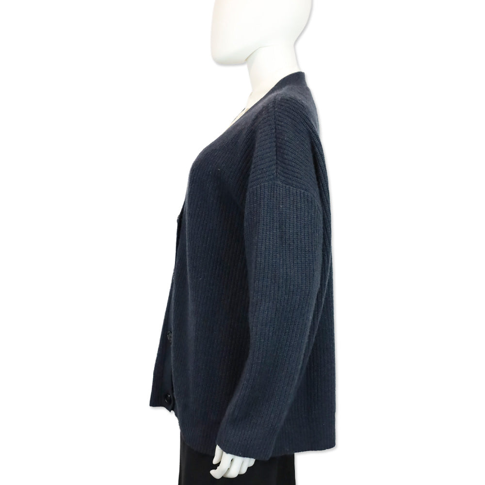 Jenni Kayne Heather Navy Cashmere Cocoon Cardigan
