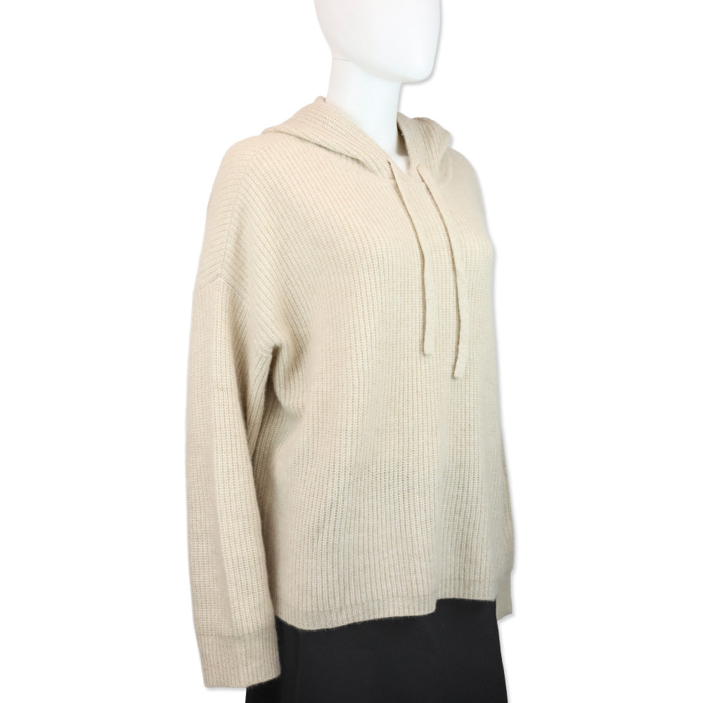 Jenni Kayne Oatmeal Cashmere Fisherman Hoodie