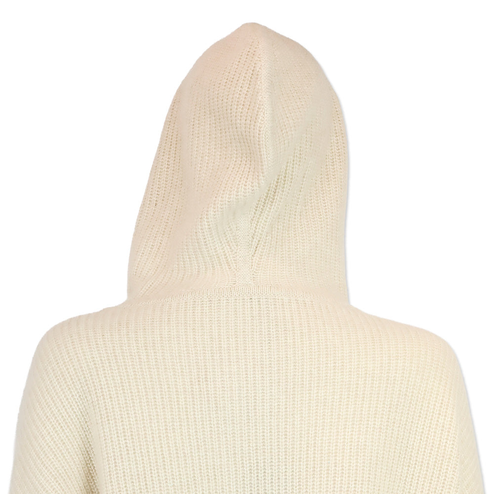 Jenni Kayne Oatmeal Cashmere Fisherman Hoodie