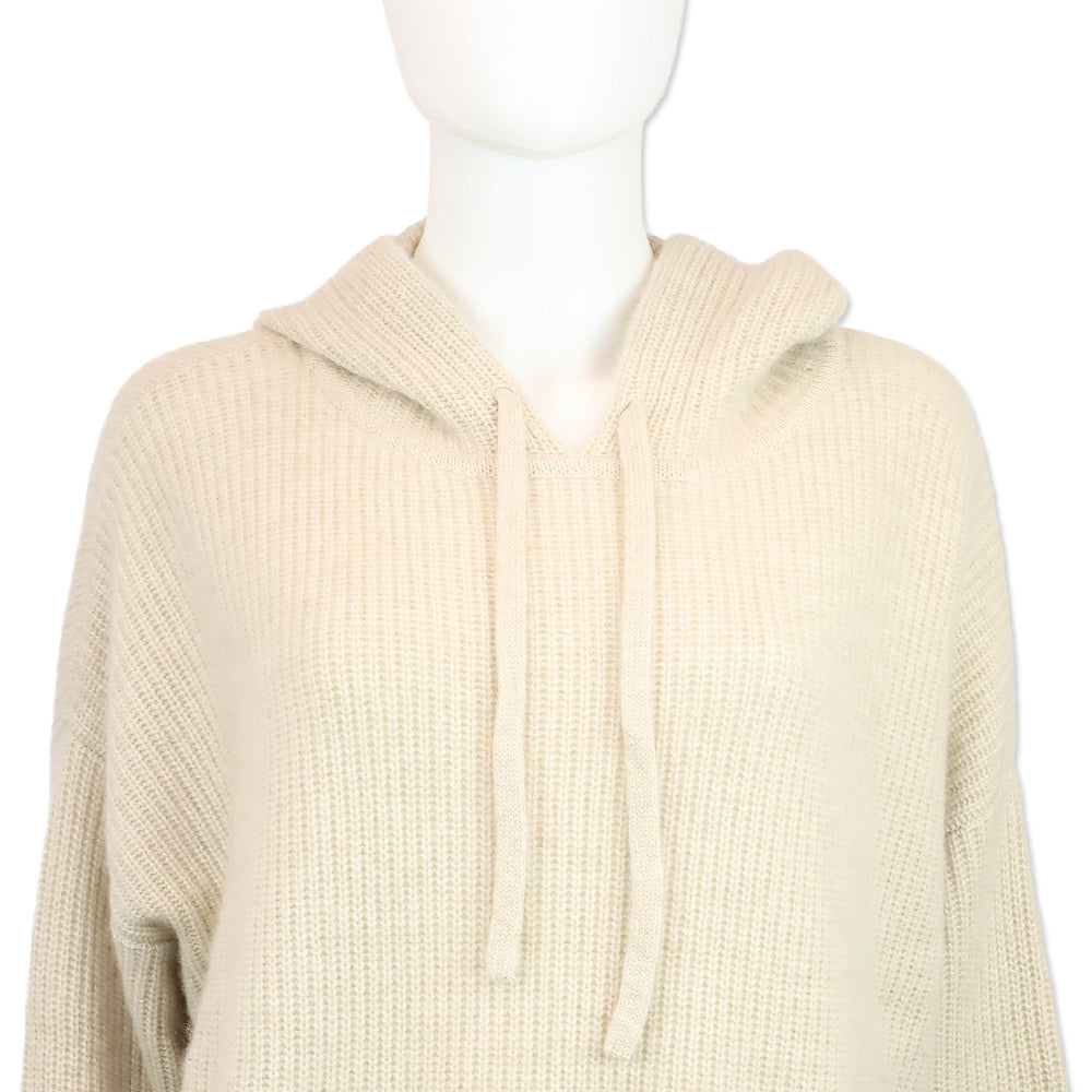 Jenni Kayne Oatmeal Cashmere Fisherman Hoodie