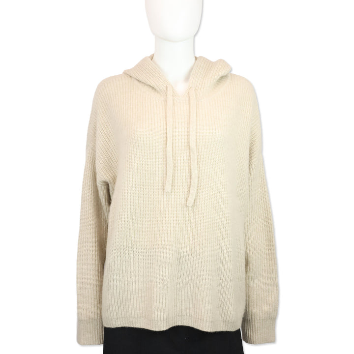 Jenni Kayne Oatmeal Cashmere Fisherman Hoodie