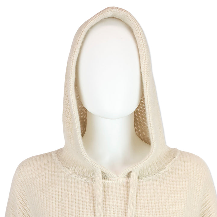 Jenni Kayne Oatmeal Cashmere Fisherman Hoodie