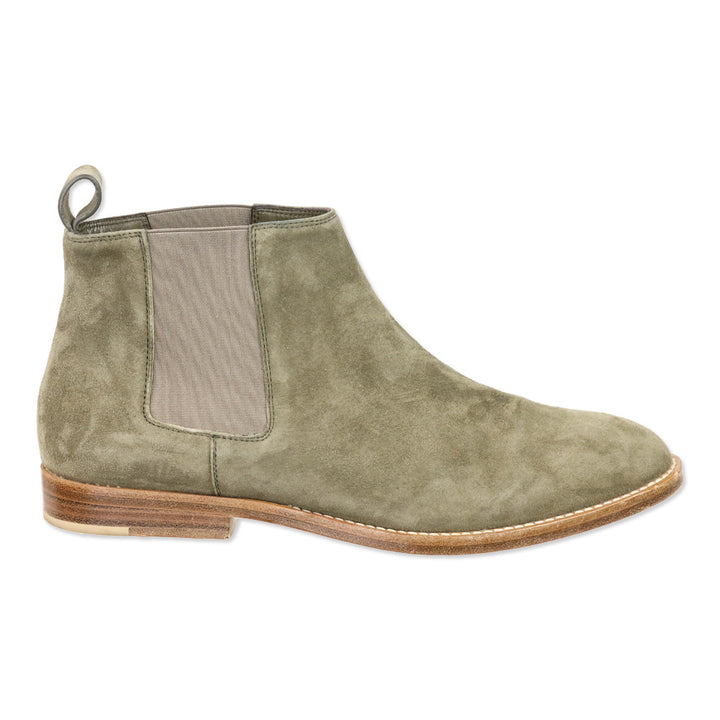 Jenni Kayne Taupe Suede Chelsea Boot