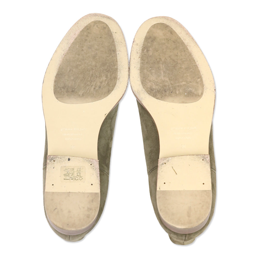 Jenni Kayne Taupe Suede Chelsea Boot