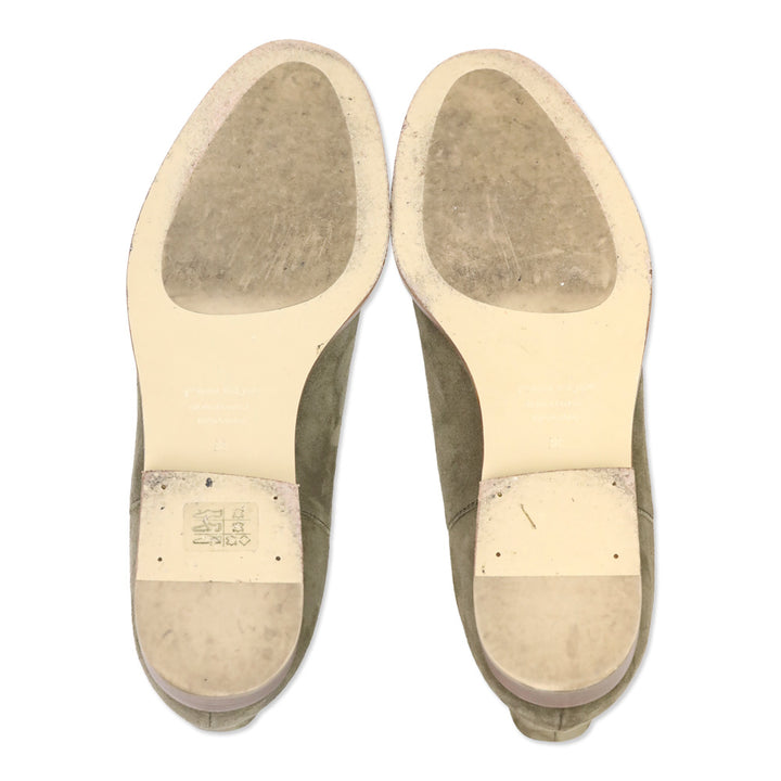 Jenni Kayne Taupe Suede Chelsea Boot