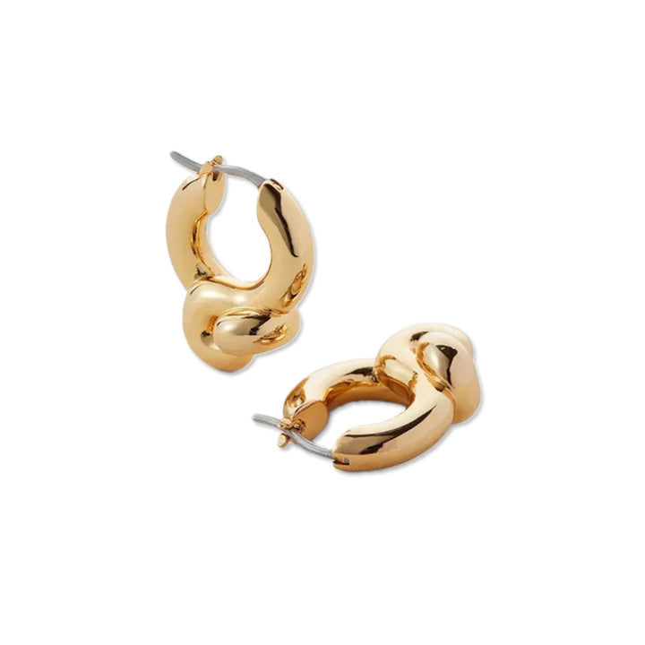 Jenny Bird Gold Small Andra Hoops