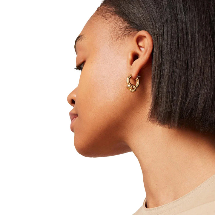 Jenny Bird Gold Small Andra Hoops