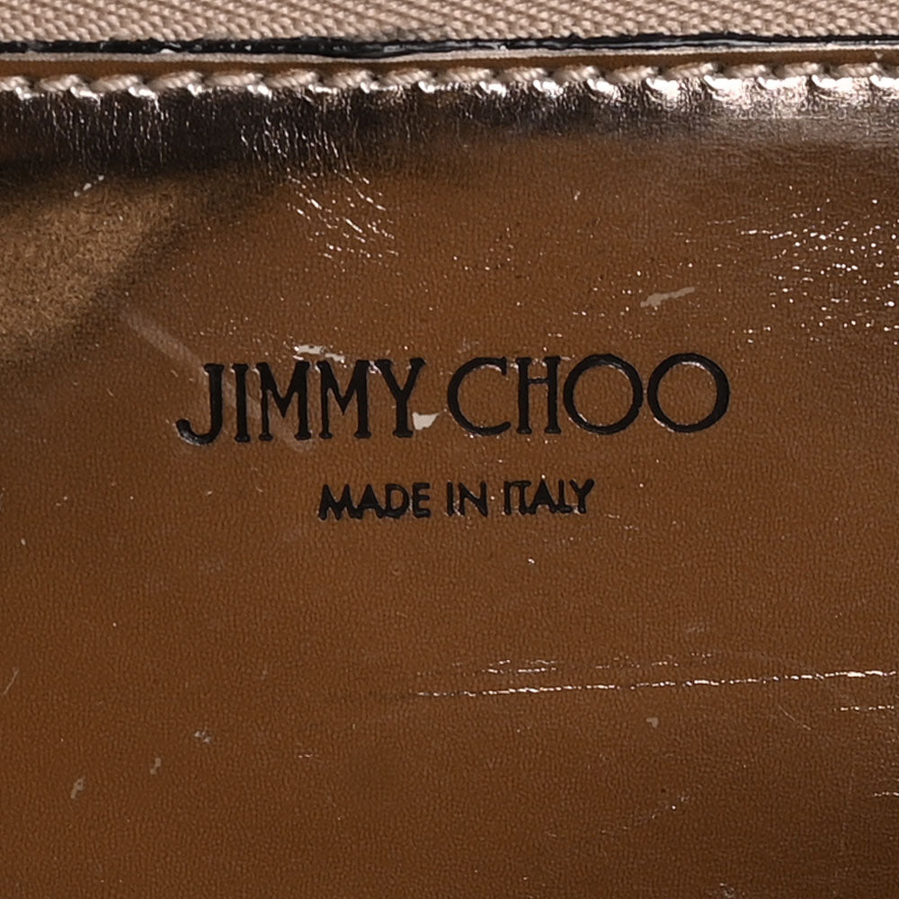 Jimmy Choo Riley Cognac Leather Tote Bag