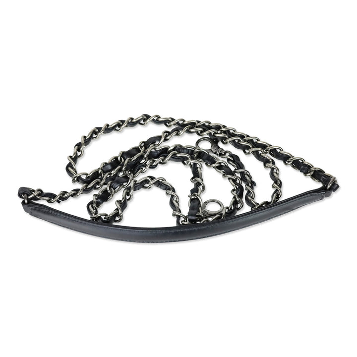 Jimmy Choo Black Leather Blare Tote Bag