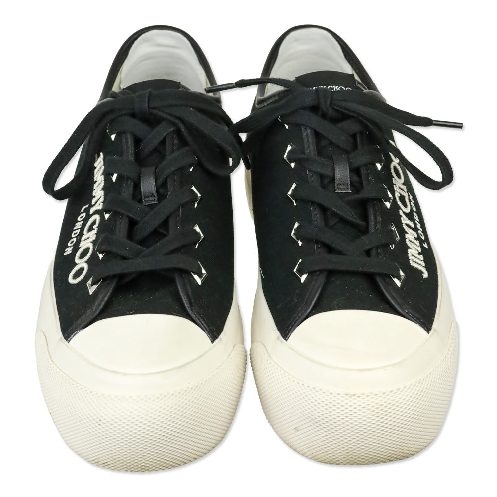 Jimmy Choo Black Palma Maxi/F Platform Sneakers