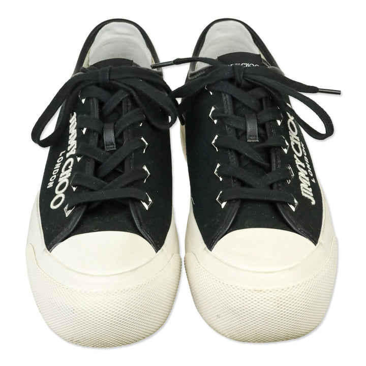 Jimmy Choo Black Palma Maxi/F Platform Sneakers