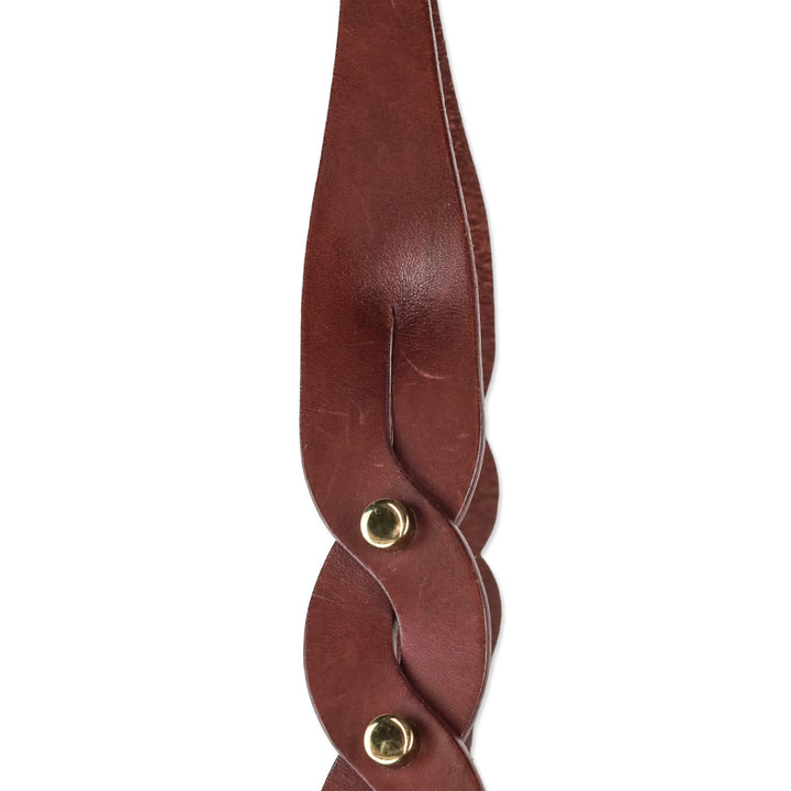Jimmy Choo Burgundy Leather Large Artie Crossbody Bag