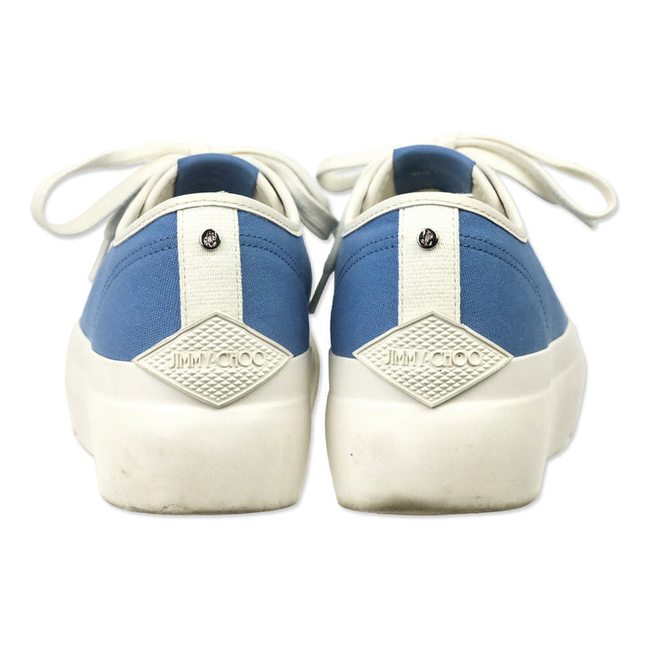 Jimmy Choo Light Blue Palma Maxi/F Platform Sneakers