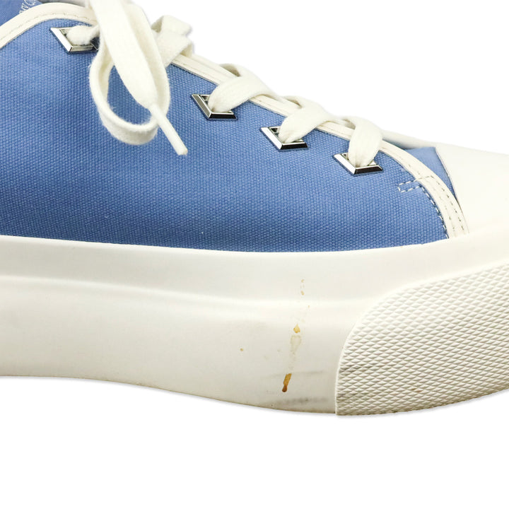 Jimmy Choo Light Blue Palma Maxi/F Platform Sneakers
