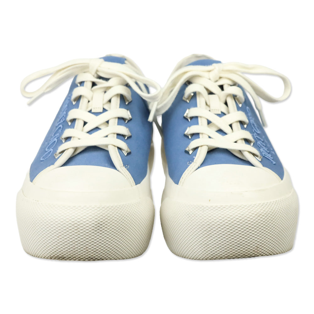 Jimmy Choo Light Blue Palma Maxi/F Platform Sneakers