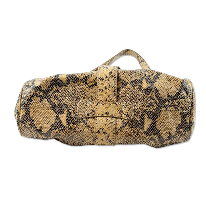 Jimmy Choo Ramona Snakeskin Shoulder Handbag