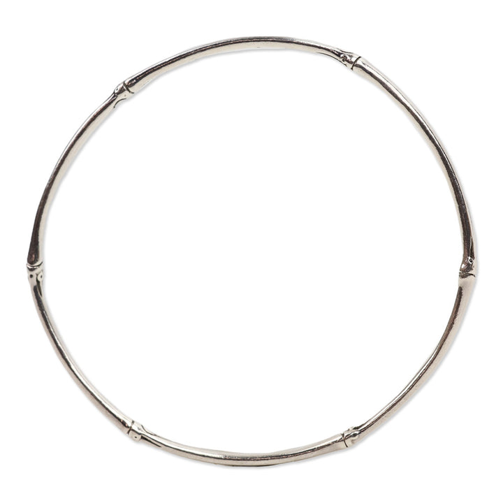 John Hardy Sterling Silver Bamboo Bangles, Set of 3